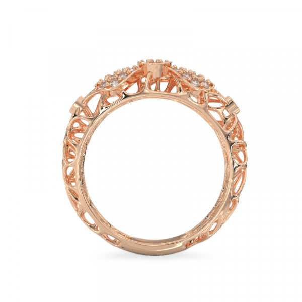 Bow Rose Gold Ring