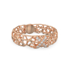 X-Coral Ring From Rose Gold