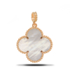 Pendant CLOVER With White Mother-of -pearl 