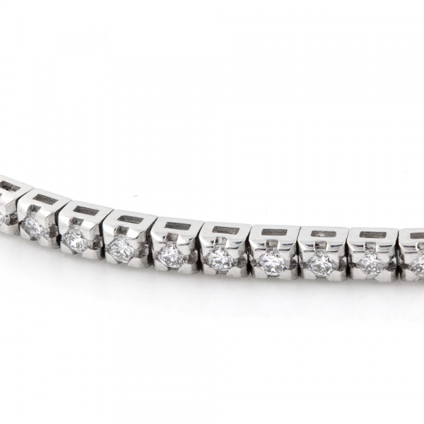 Bracelet With Diamonds 19cm