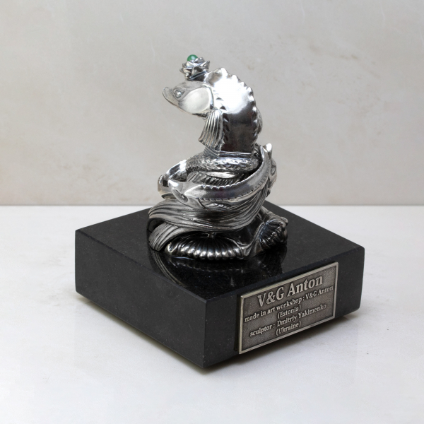 Silver Statuette Pisces