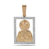 Gold Pendant SAINT NICHOLAS the WONDERWORKER