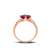 Gold Ring With Ruby