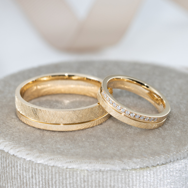 Wedding Gold Rings WED-39