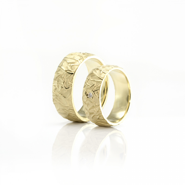 Wedding Gold Rings WED04-01